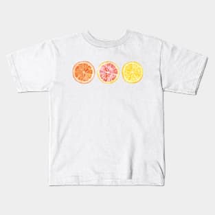 Fruit Slices Summer Cottagecore Kids T-Shirt